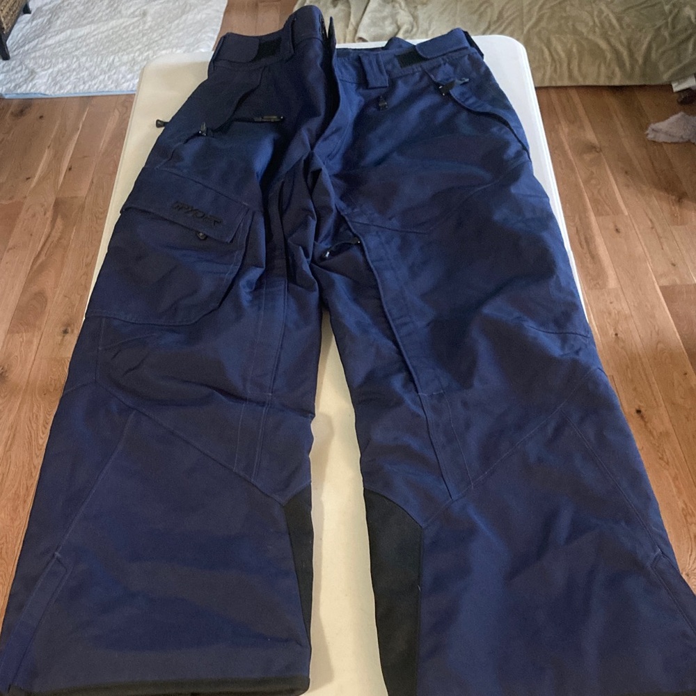 Spyder Men's Dark Navy Snow Pants